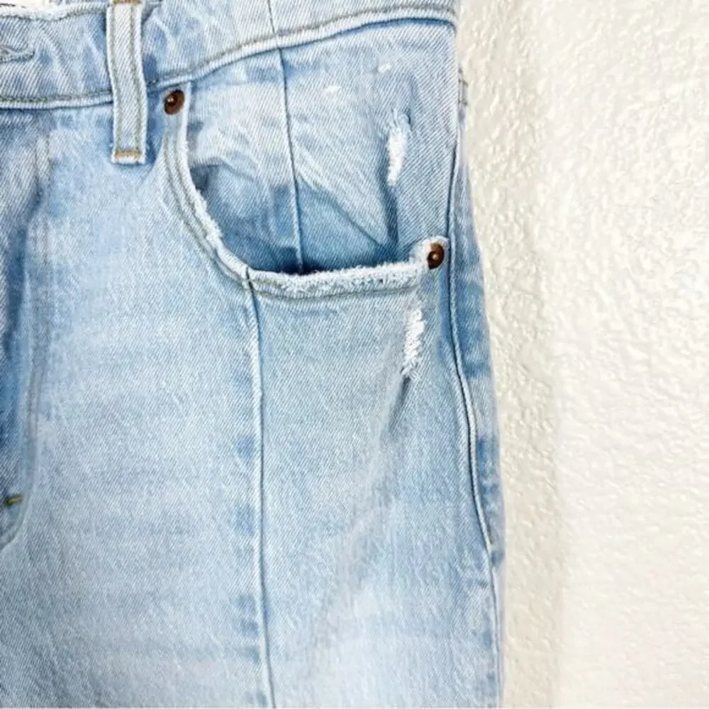 Abercrombie & Fitch Womens The 90s Straight Ultra‎ High Rise Jeans 28 / 6 R